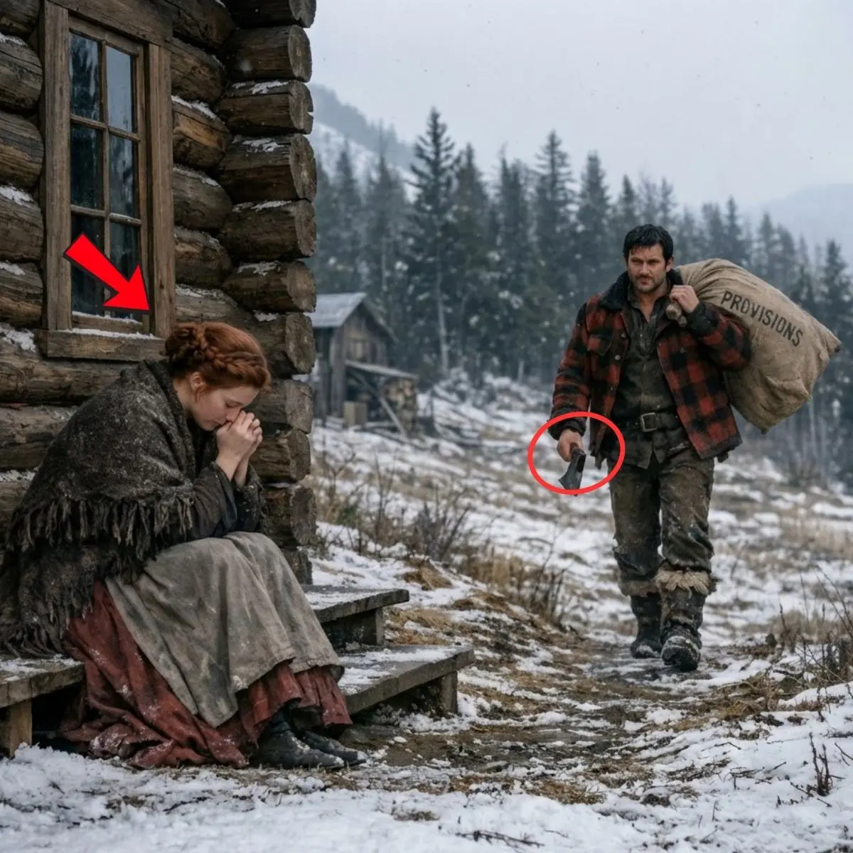 Abandoned to Die in the Snow: How a Lone Lumberjack Saved the Woman a Town Condemned