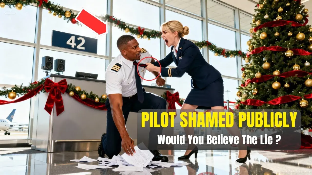 Christmas Nightmare: Racist Flight Attendant Tries to Frame a Pilot, Ends Up in Handcuffs After One Secret Call!