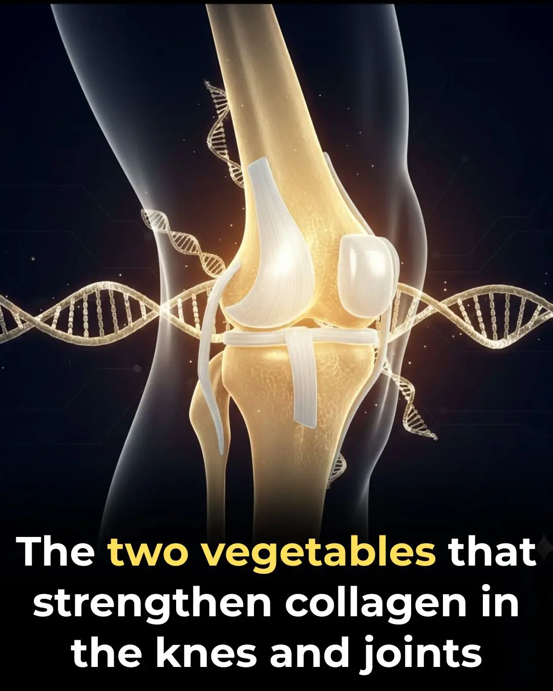 Doctors Are Impressed: Two Vegetables That Boost Collagen in the Knees and Relieve Joint Pain