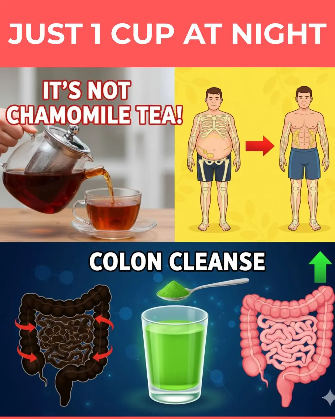 Just 1 Cup Before Bedtime: Sleep Deeper and Support Visceral Fat Loss Naturally