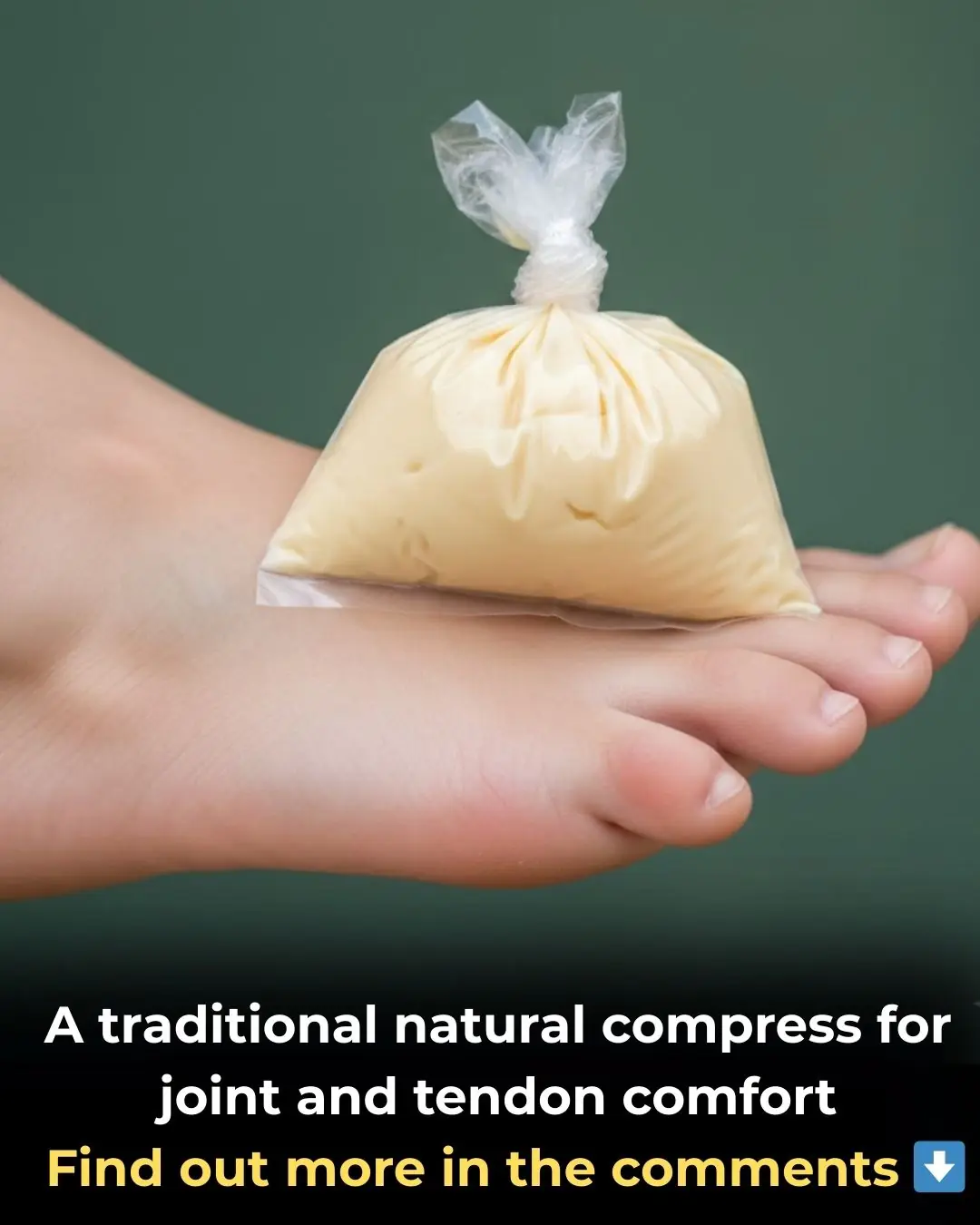 A Traditional Natural Compress for Joint and Tendon Comfort