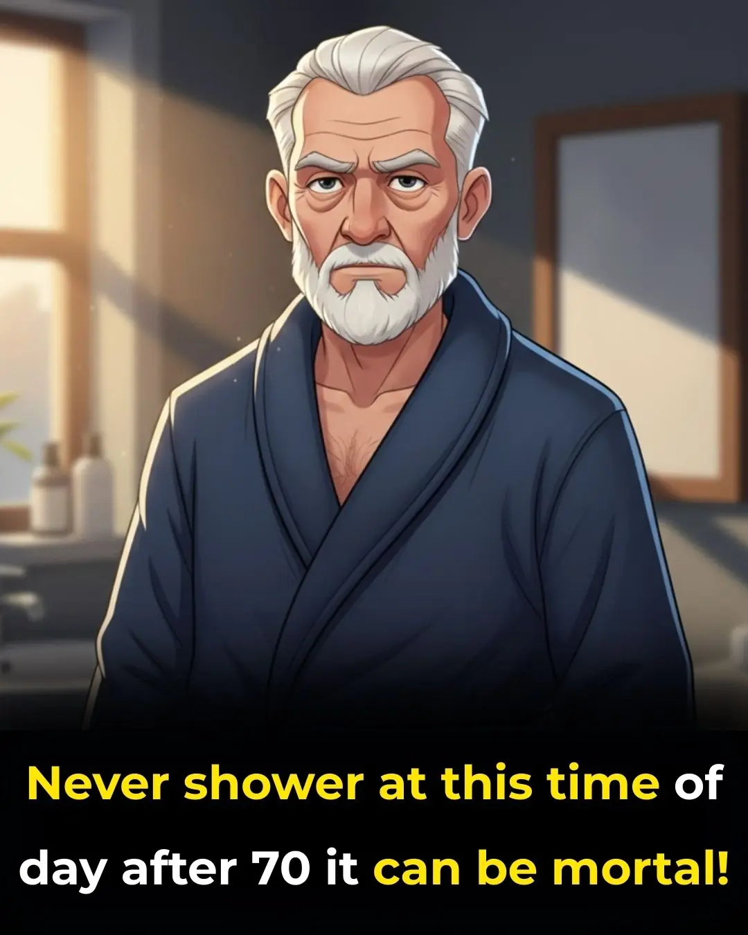 🚿 The Hidden Risks of Showering at the Wrong Time — What Every Senior (and Caregiver) Should Know