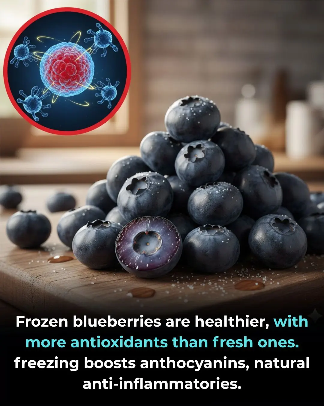 Frozen Blueberries May Be Healthier Than Fresh Ones, With Even More Antioxidants