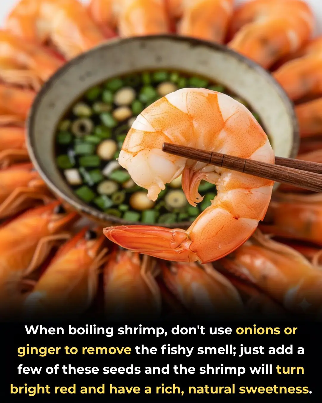 When boiling shrimp, don't use onions or ginger to remove the fishy smell; just add a few of these seeds and the shrimp will turn bright red and have a rich, natural sweetness.
