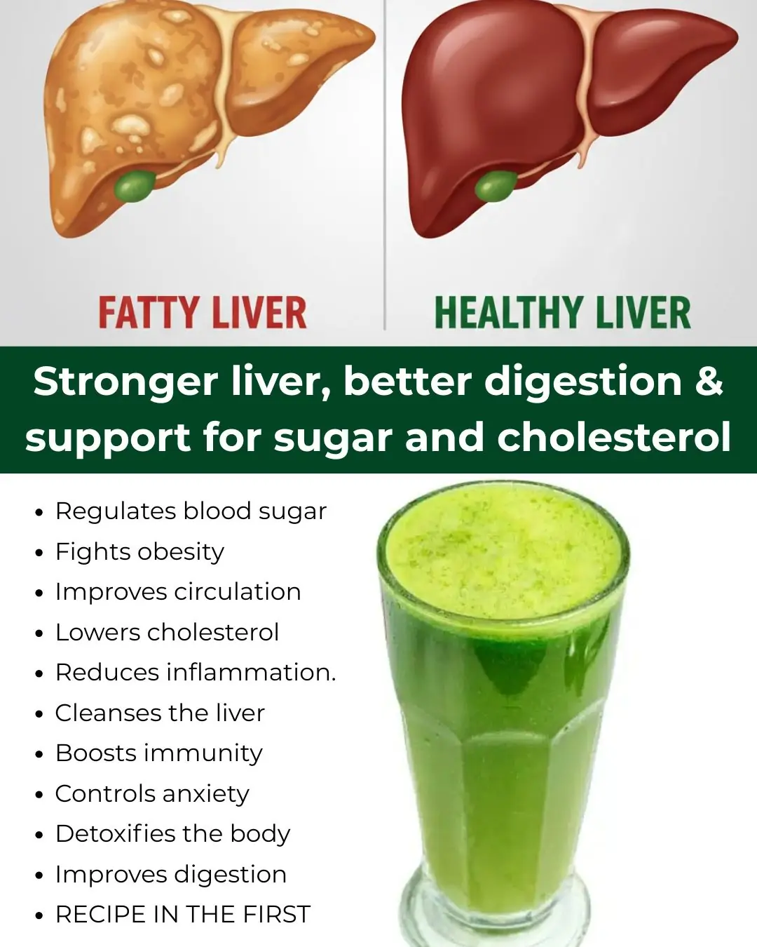 Control Blood Sugar, Arthritis, Cholesterol, Poor Circulation, Fatty Liver & More With This Natural Remedy