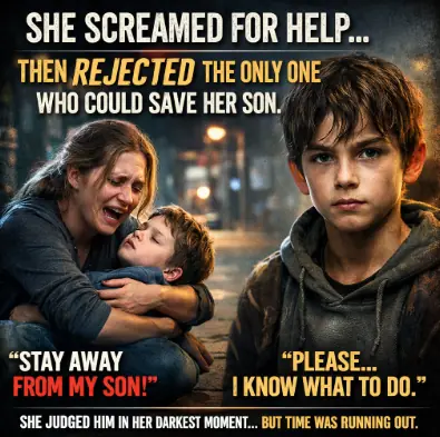 The Boy She Refused to Trust Held Her Son’s Life