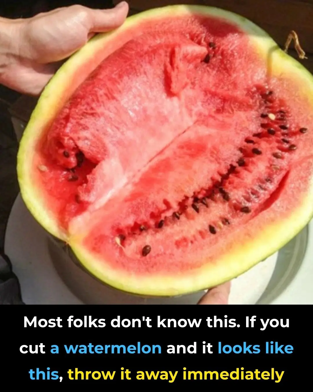 If You Open a Watermelon and See This
