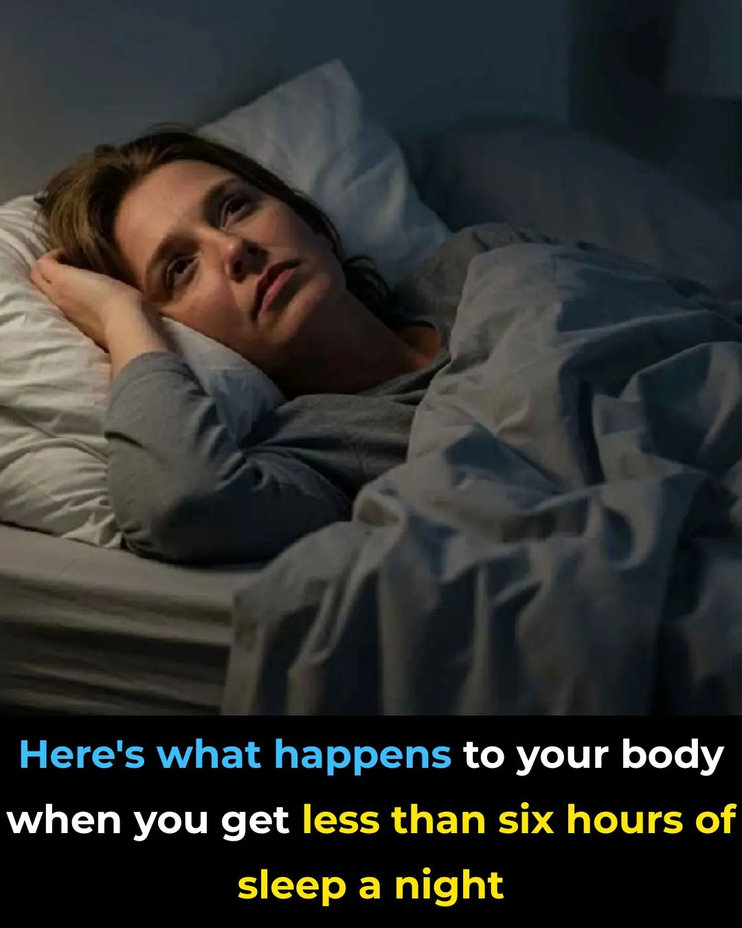 When You Sleep Less Than Six Hours a Night