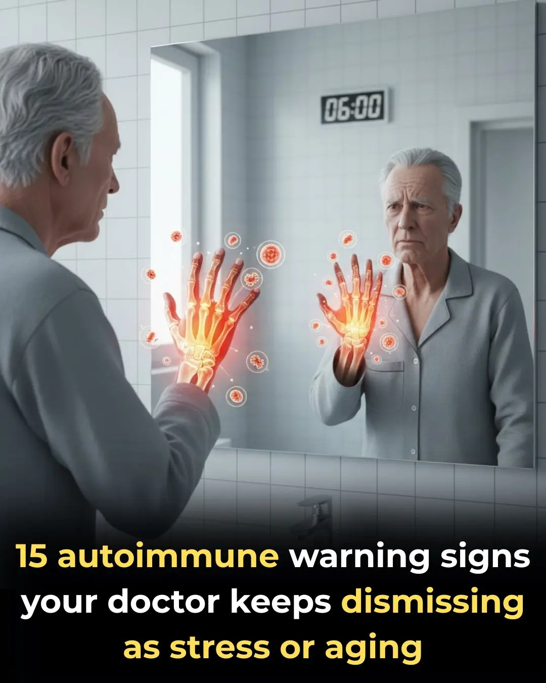 15 autoimmune warning signs your doctor keeps dismissing as stress or aging