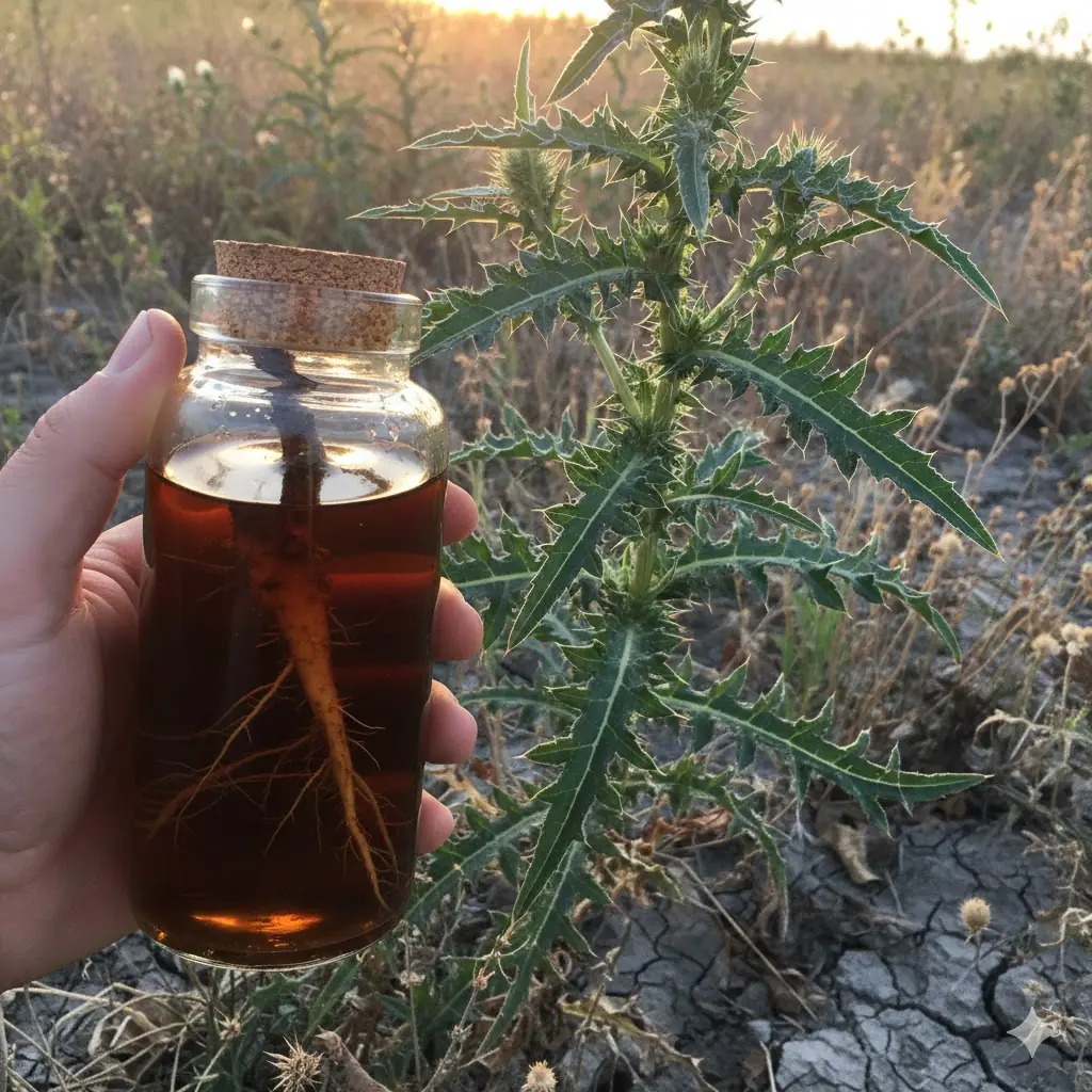 The Hidden Power of Lactuca serriola Root (Prickly Lettuce Root)