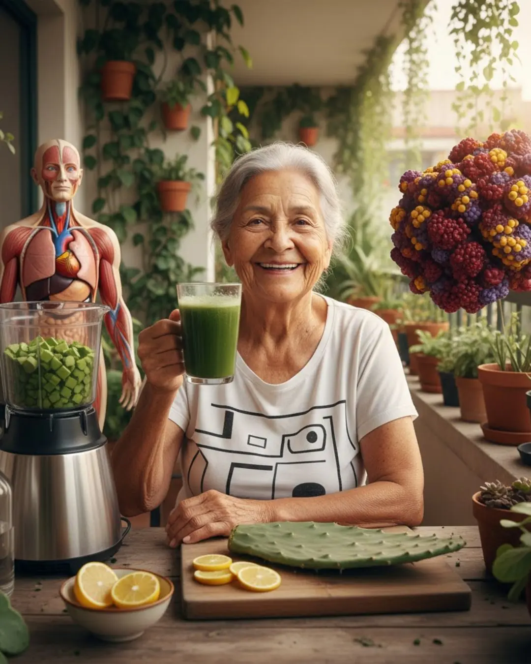 Lemon + Nopal Drink: The Natural Detox That Helps Reduce Bloating, Support Kidneys, and Slim Your Waist in 7 Days