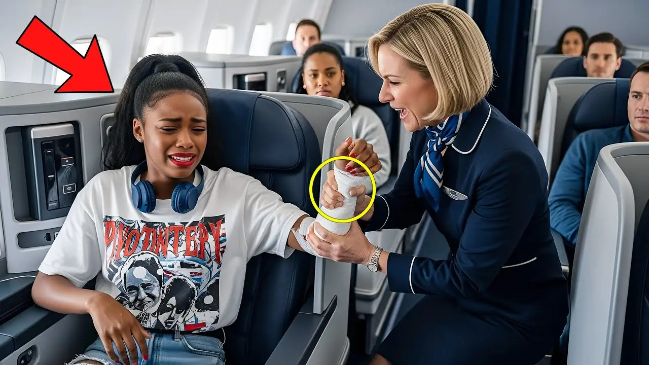 Flight Attendant Breaks Black Girl’s Arm in First Class — Then Her Pilot Father Grounds the Airline