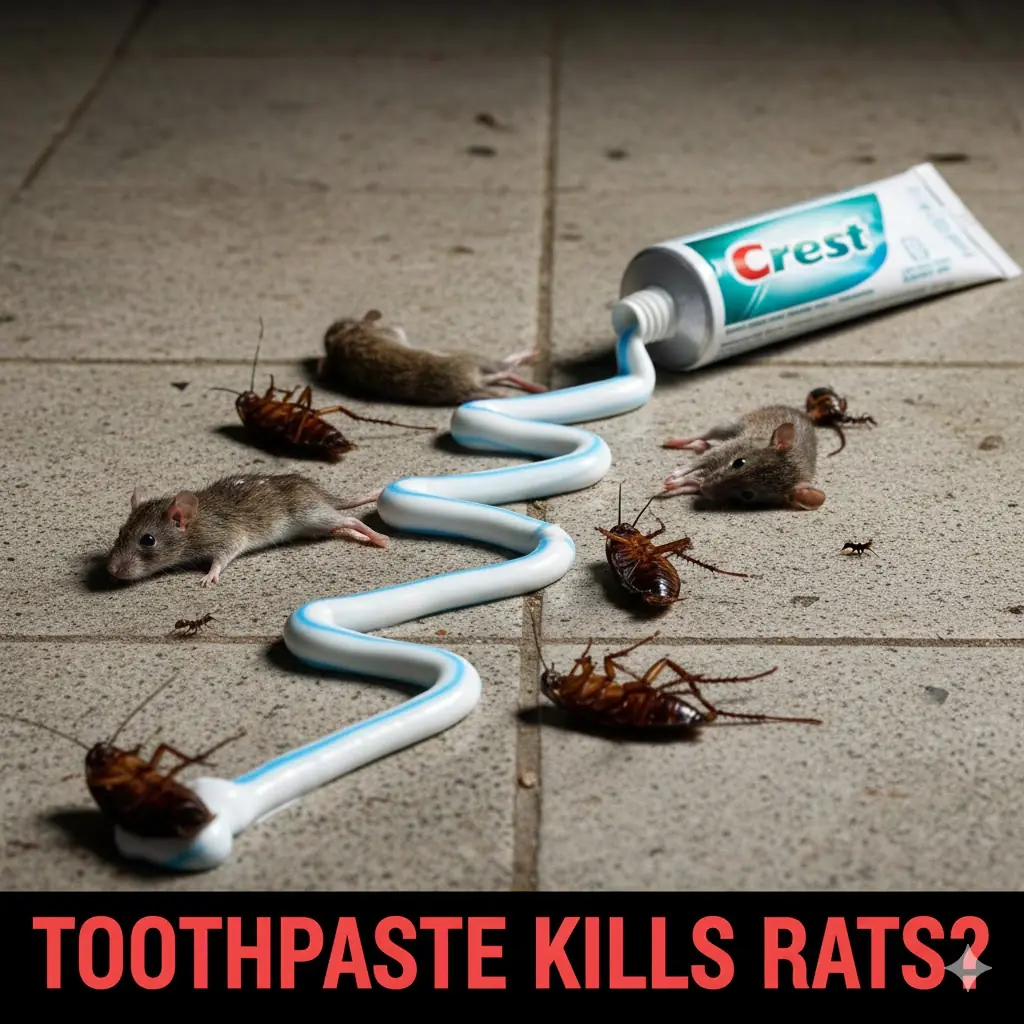 Stop Wasting Money on Pest Poisons: Discover If Toothpaste Can Really Help Keep Mice, Cockroaches, and Ants Away