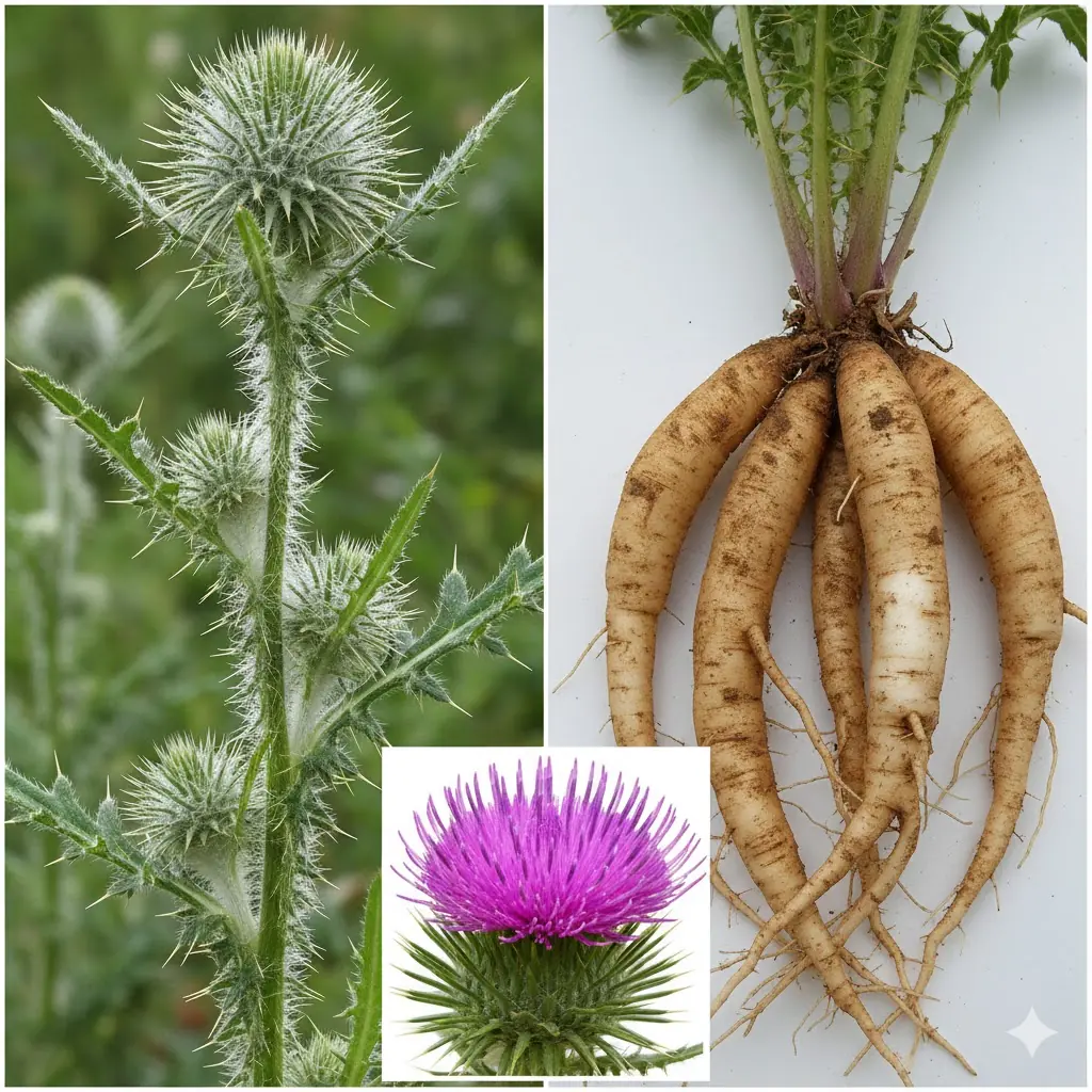 Bull Thistle (Cirsium vulgare): A Wild Plant with Surprising Benefits