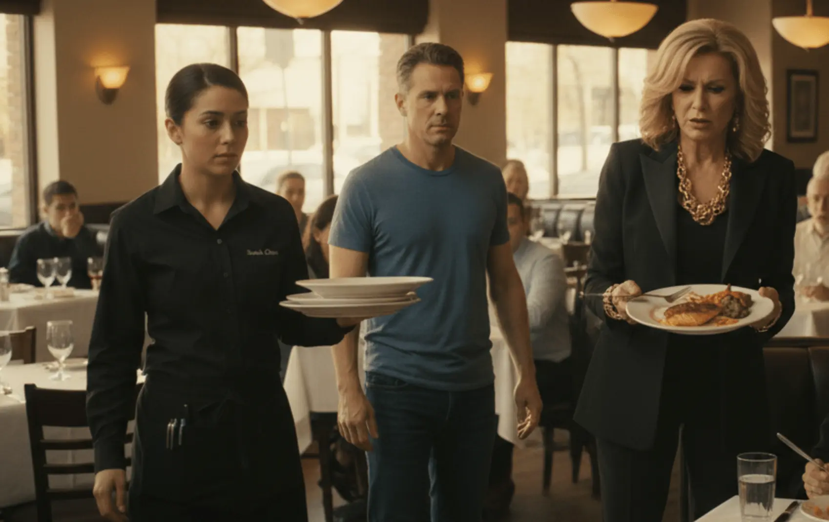 Karen Dumps Food On Waitress—Her Husband Owns The Chain