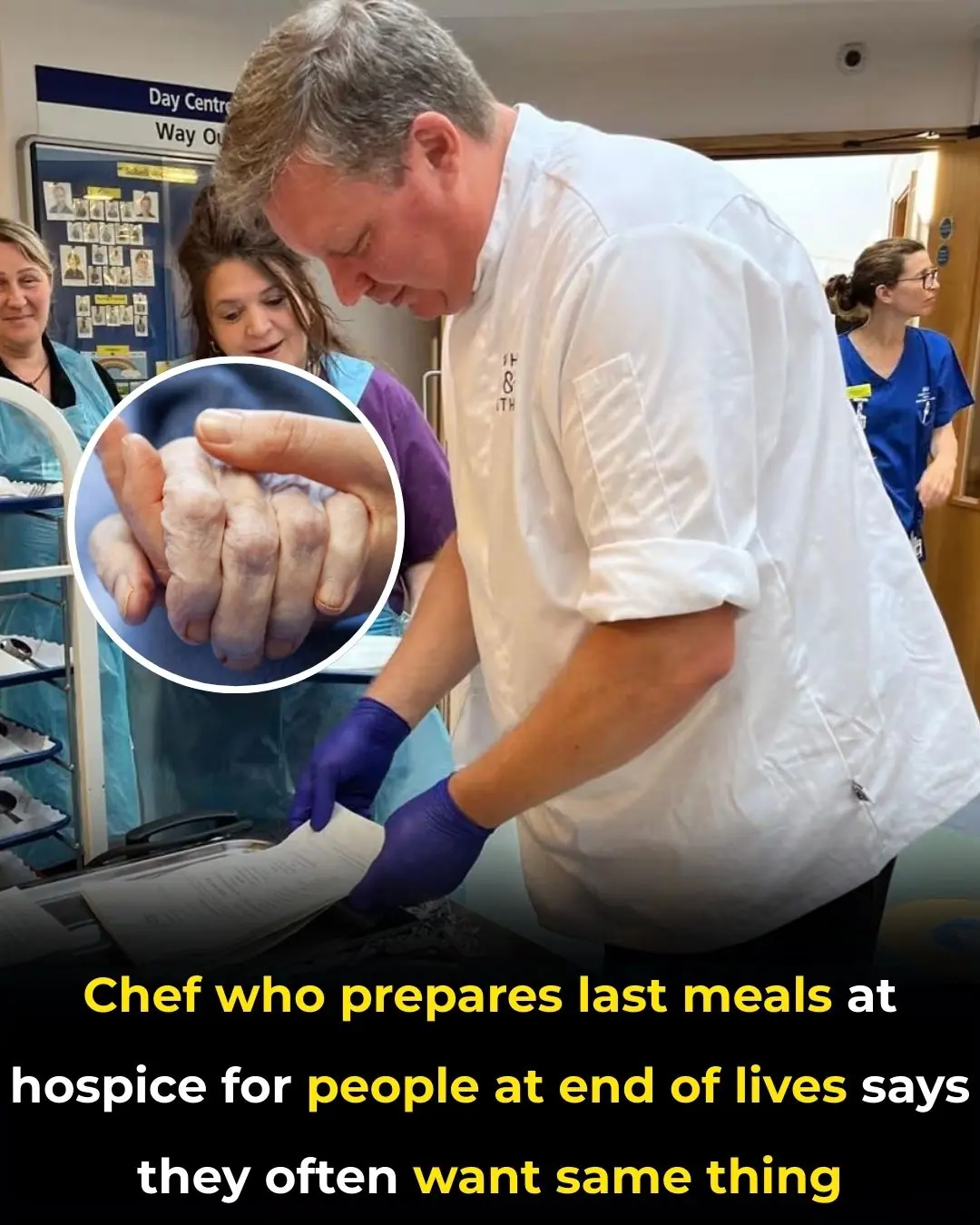 Hospice chef reveals the one comfort food most people ask for before they die