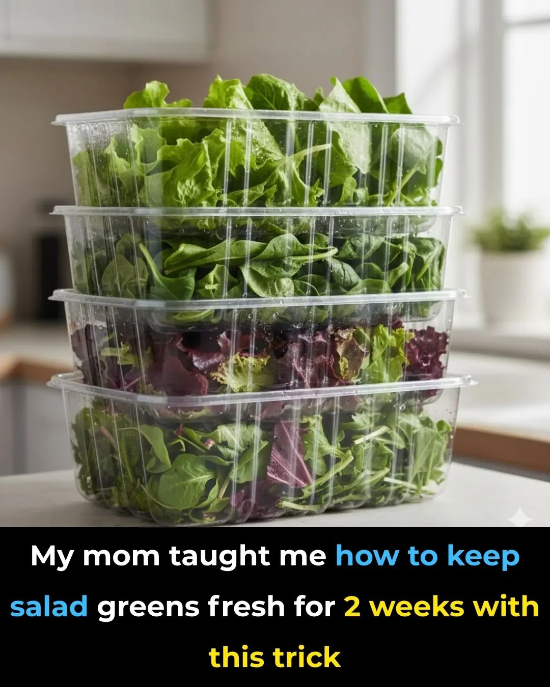 How to Keep Salad Greens Fresh Longer