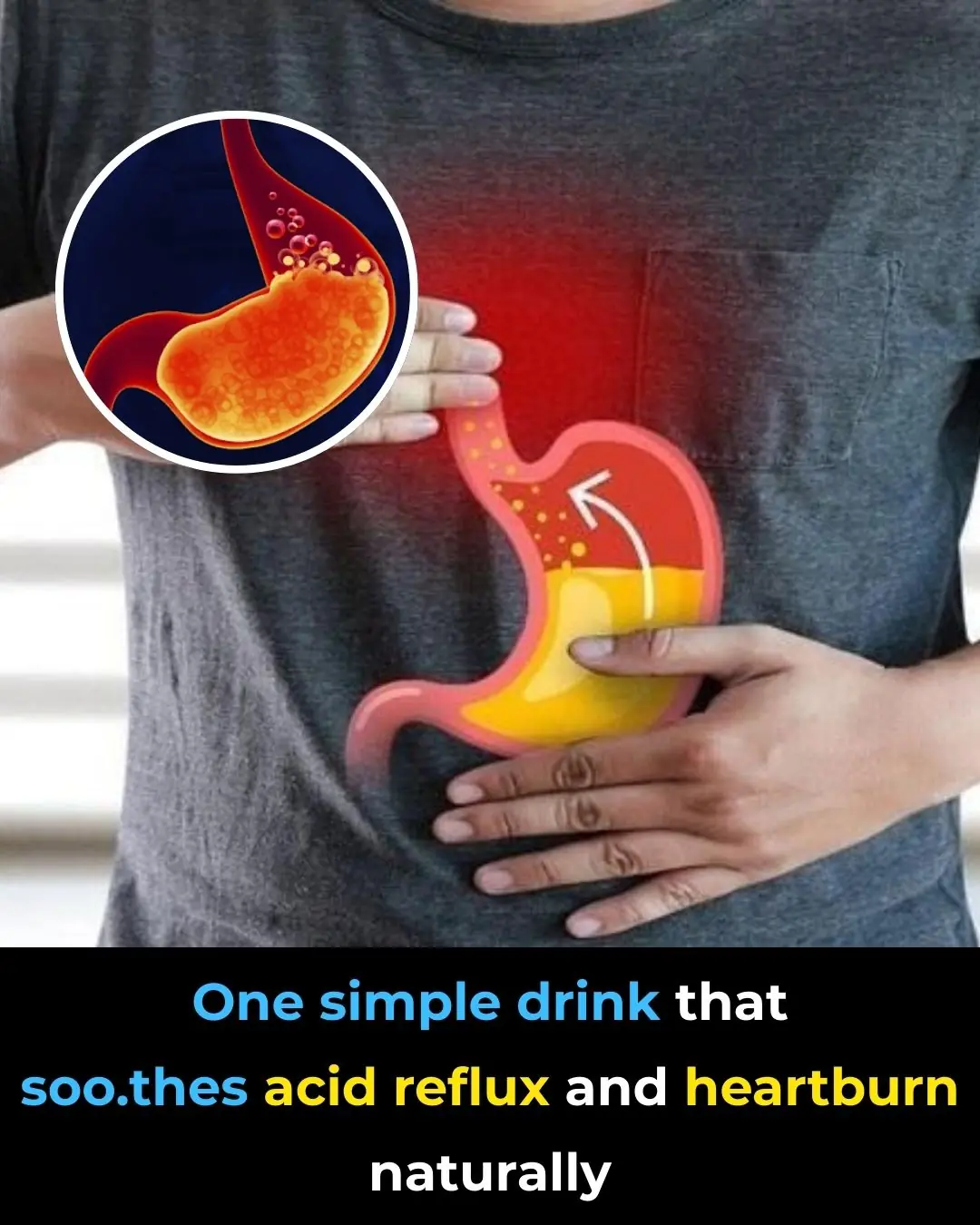 This drink helps reduce gastroesophageal reflux and heartburn effectively