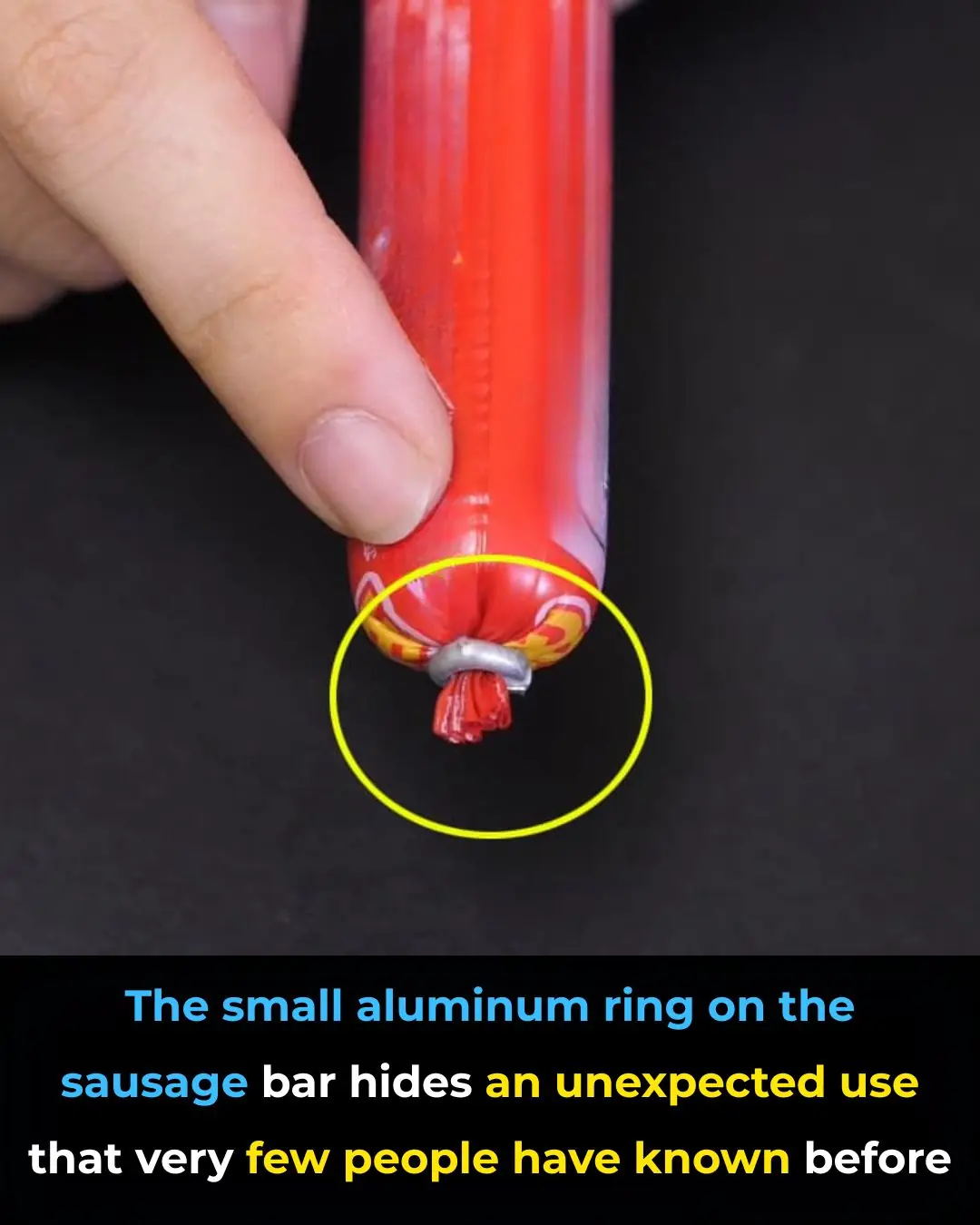 The Real Purpose of the Aluminum Ring on Sausage Bars