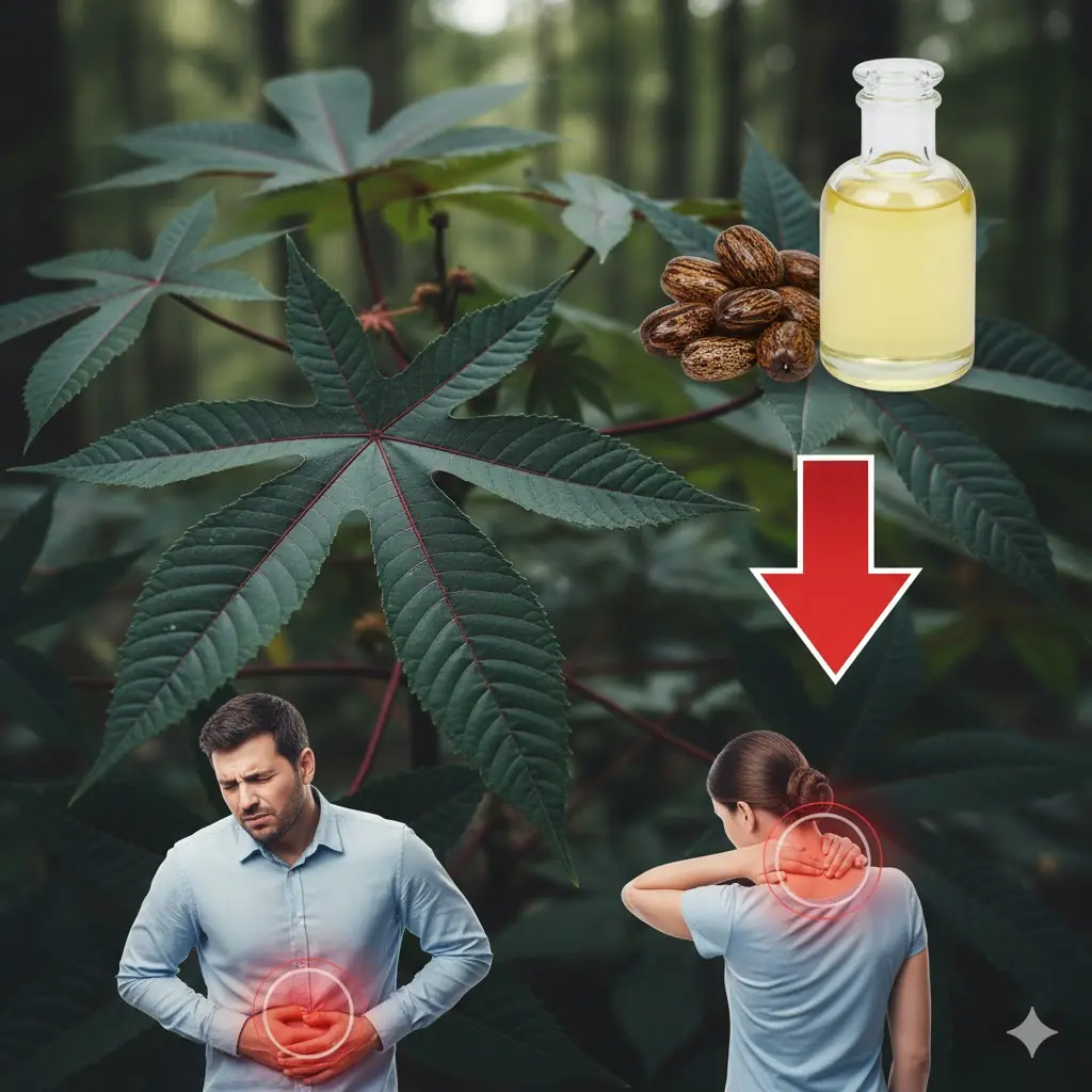 🌿 Unlock Nature’s Hidden Remedy: The Gentle Power of Castor Leaves