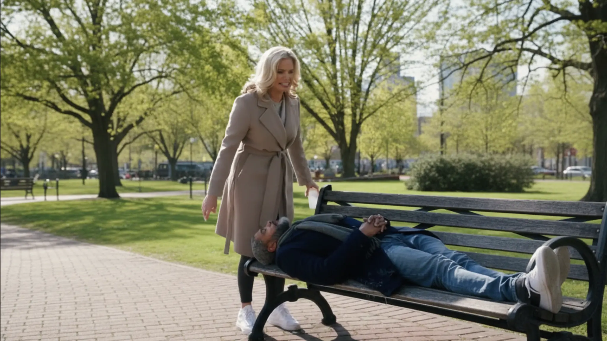 Woman Attacks Homeless Man — Loses City 5,000 Jobs