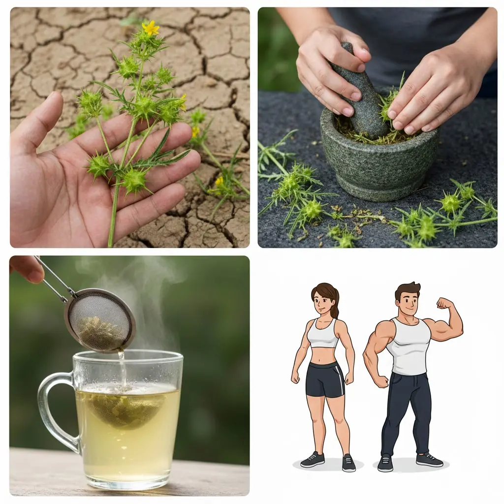 Tribulus Terrestris (Puncture Vine): Benefits, Traditional Uses, and Science-Backed Effects