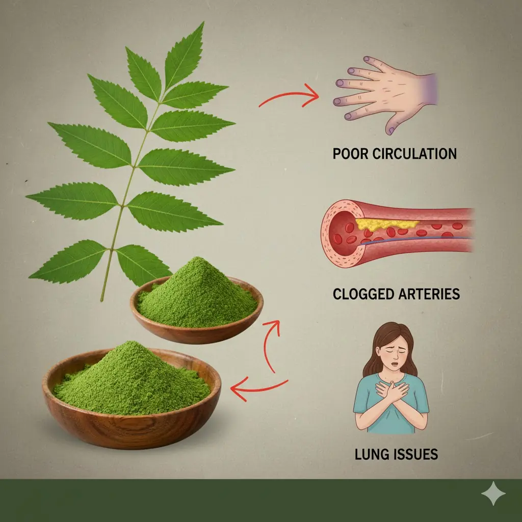 One Powerful Leaf That Supports Blood Sugar, Blood Pressure, Pain Relief, Cholesterol, and Healthy Circulation