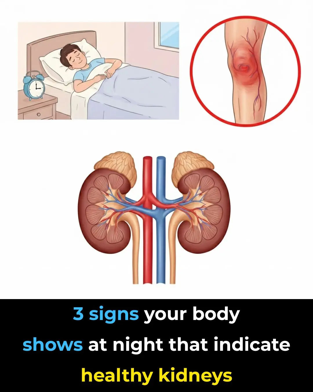 🌙 If You Notice These 3 Signs at Night, Your Kidneys Are Likely in Great Shape
