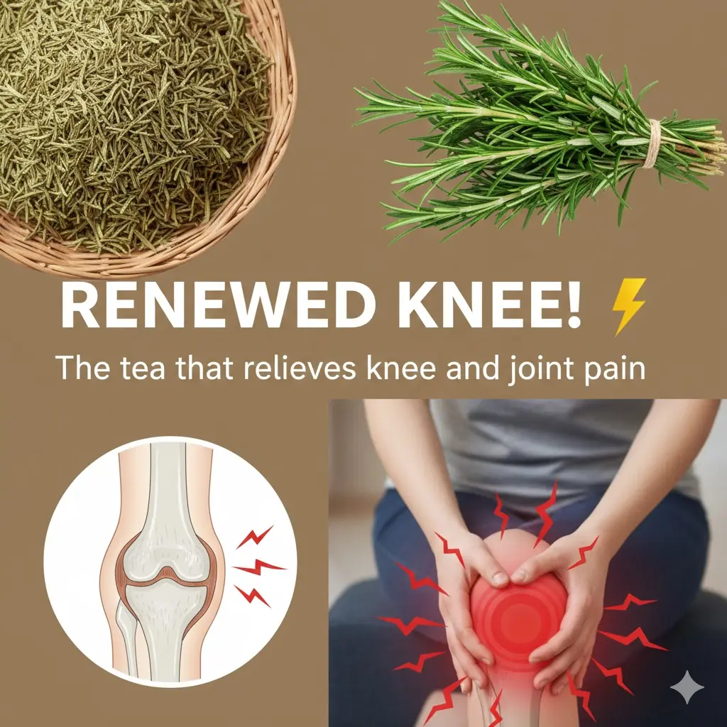 Bay Leaf, Rosemary & Clove Infusion: A Natural Remedy for Knee Pain