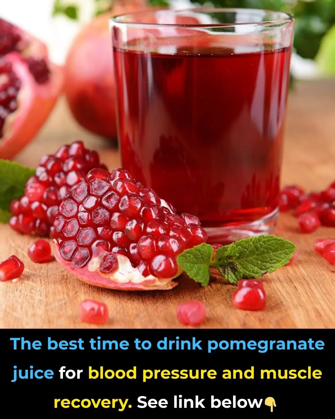 The Best Time To Drink Pomegranate Juice for Better Blood Pressure and Muscle Recovery