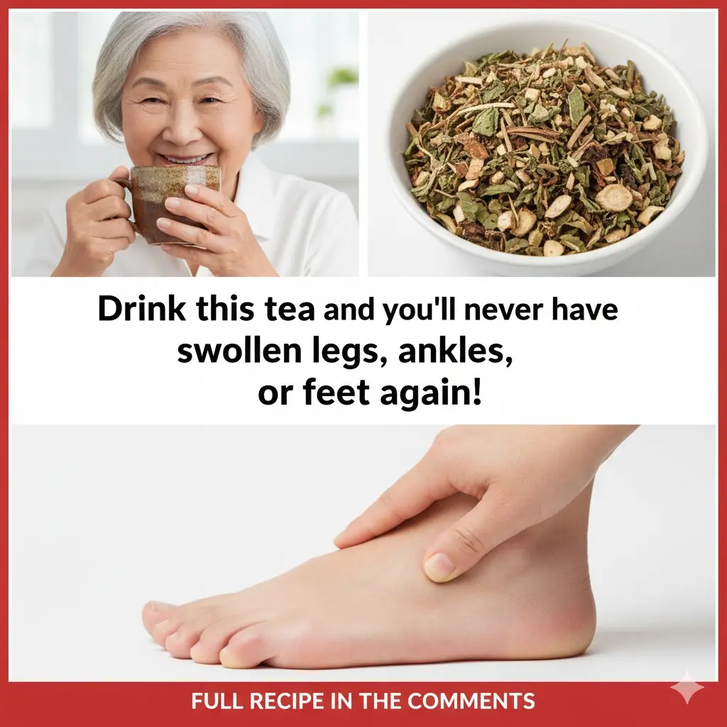 Tea for Swollen Legs: A Natural Remedy for Water Retention and Poor Circulation