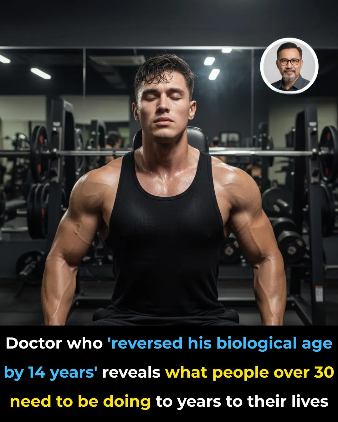 Longevity doctor who ‘reversed his biological age’ shares advice for people over 30
