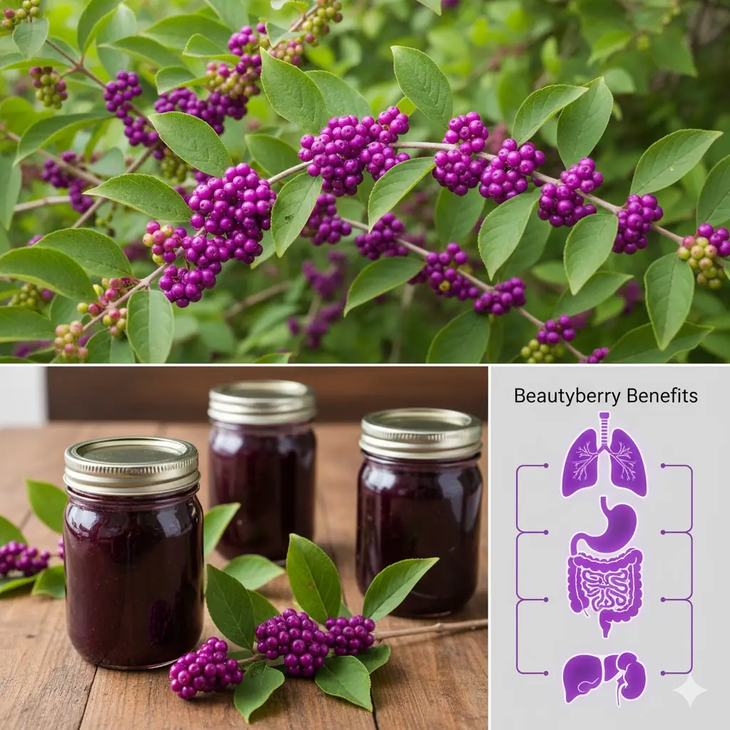 American Beautyberry (Callicarpa americana): Benefits and How to Use It