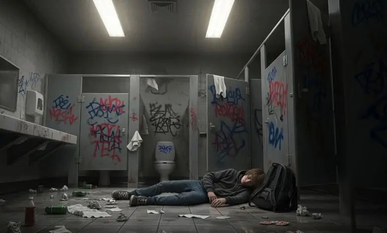 I was waiting for the final kick to my ribs. Instead, I heard the sound of a bone breaking.