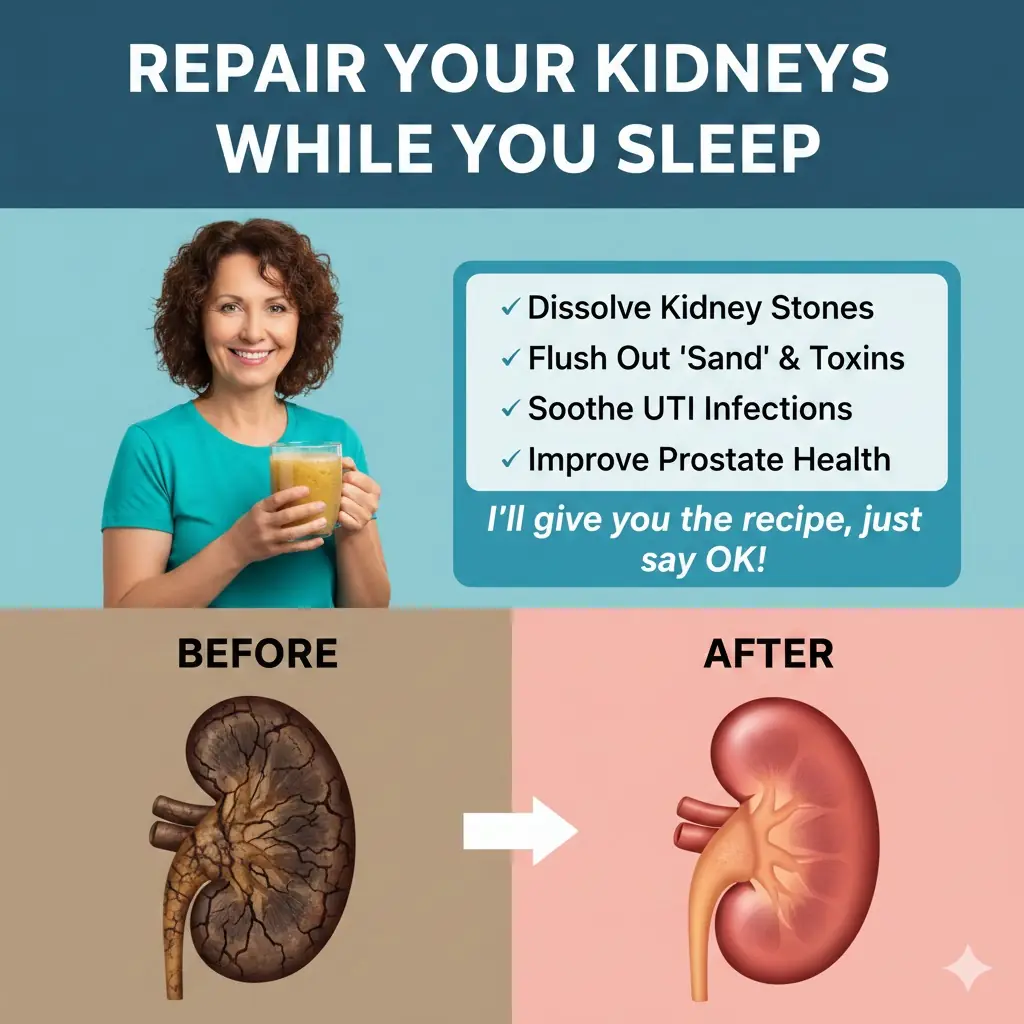 Natural Drink for Kidney, Urinary Tract & Prostate Support (Recipe + Benefits)