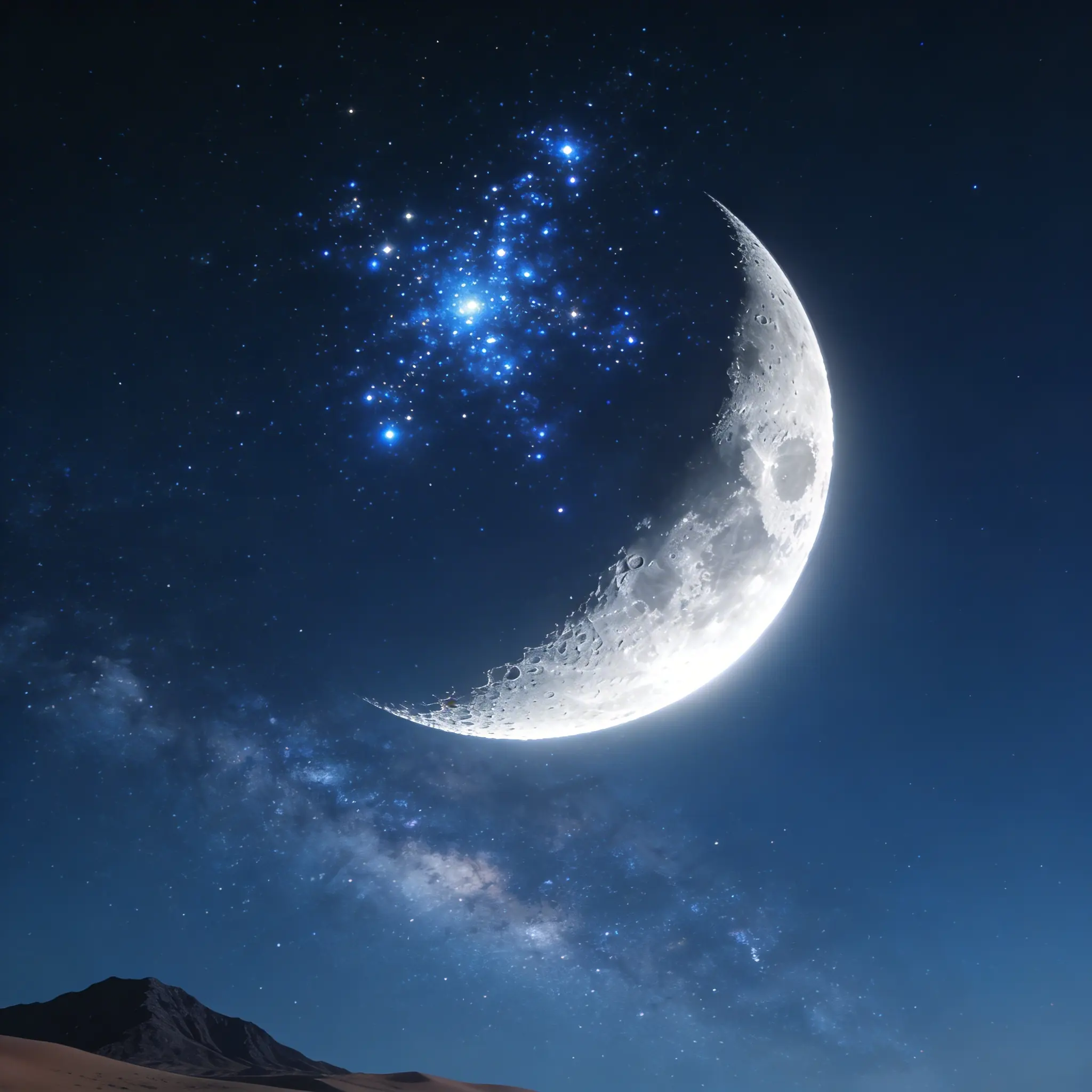 Moon Meets the Pleiades: A Beautiful Close Approach on February 24, 2026