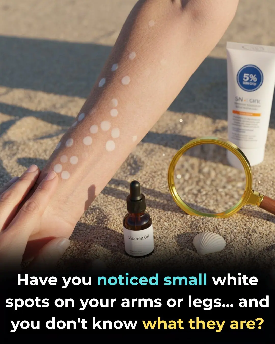 The Truth Behind White Skin Spots