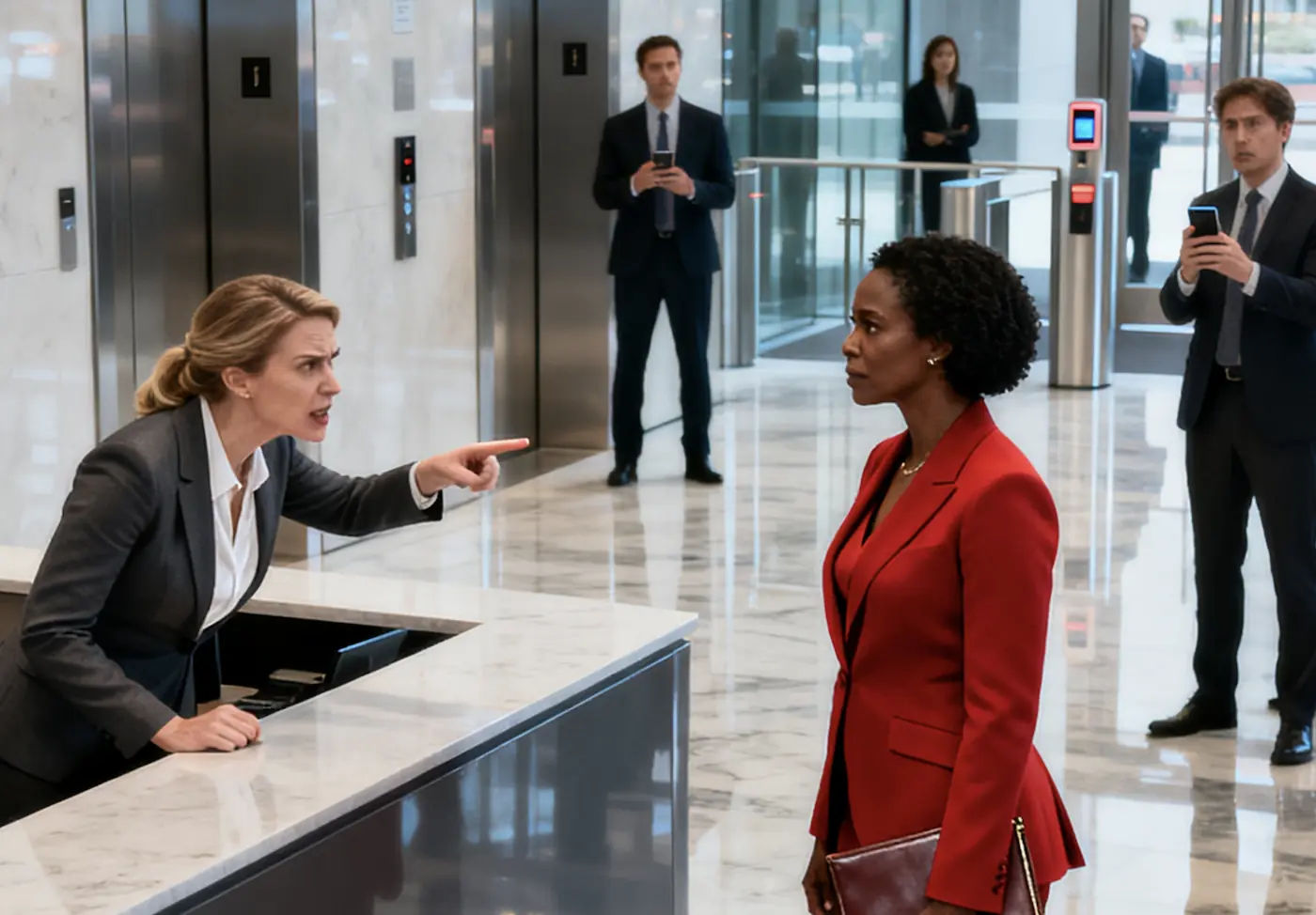 “You Don’t Belong Here” — Seconds Before She Fired Them All