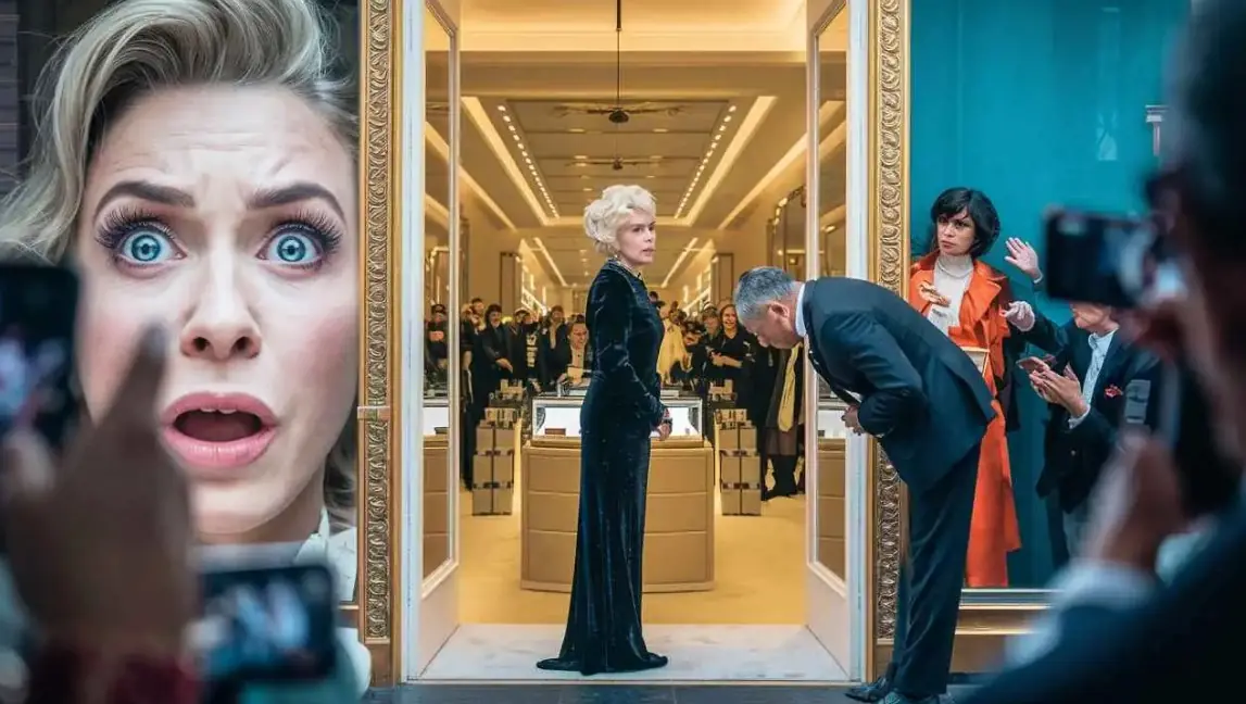 She Mocked an “Old Country Woman” in a Luxury Store—Then the Manager Bowed and Shut Down Her World