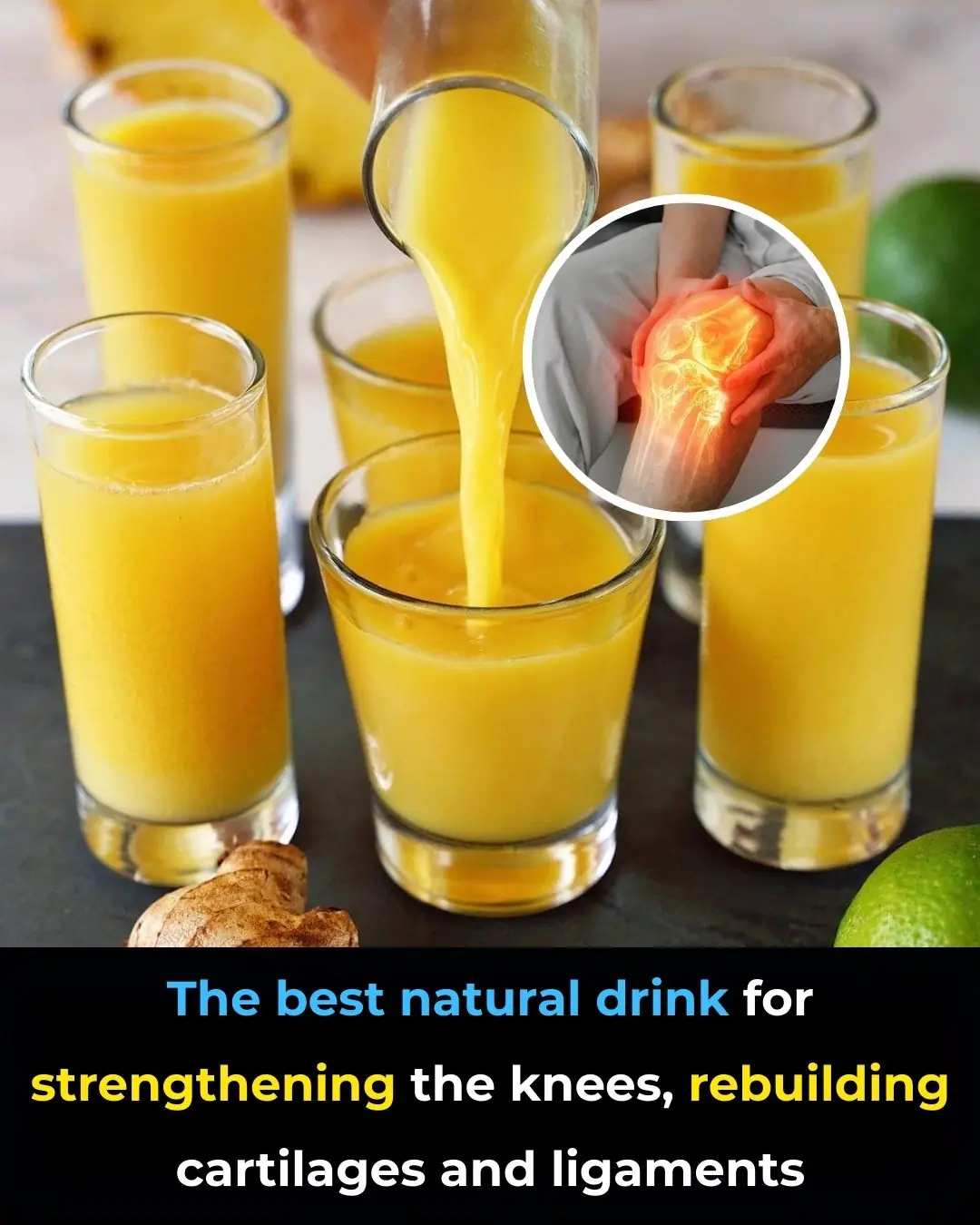 A Natural Drink to Support Healthy Knees