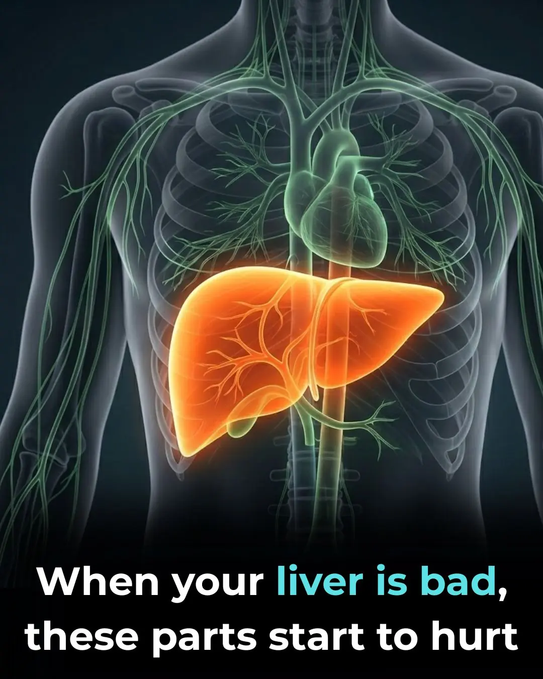 When your liver is bad. Please check if this is correct.