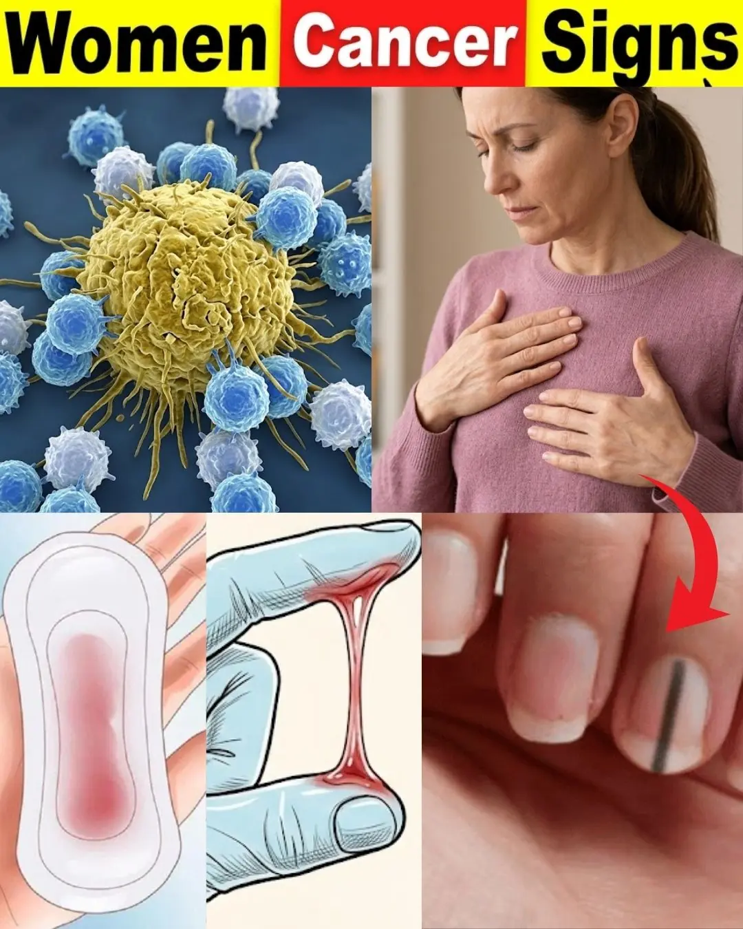 14 Visible Signs of Cancer Most Women Ignore