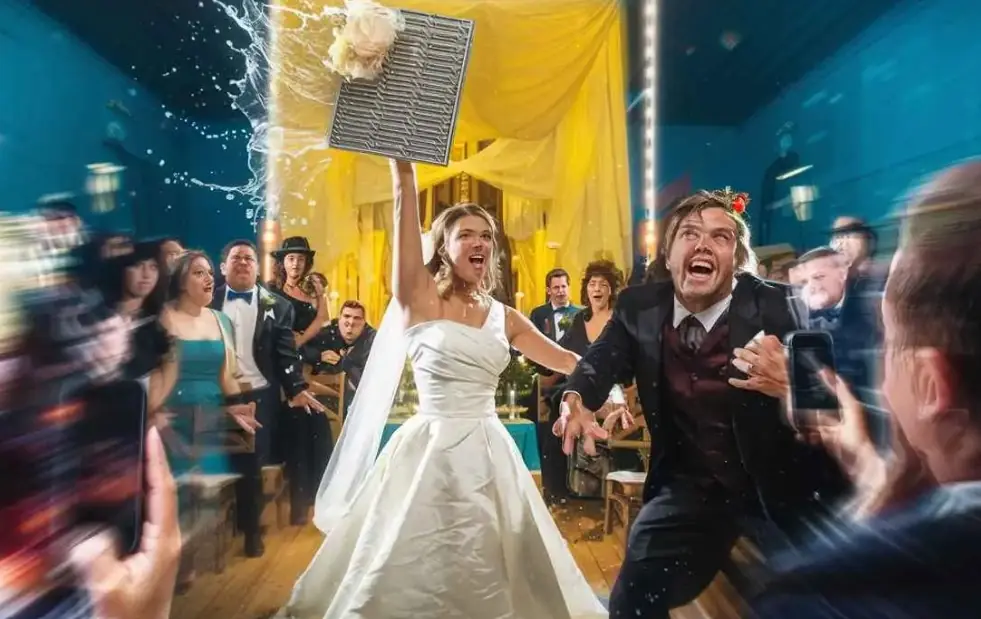 He Crashed the Wedding With a Smile—She Raised a Shield and Ended the Nightmare