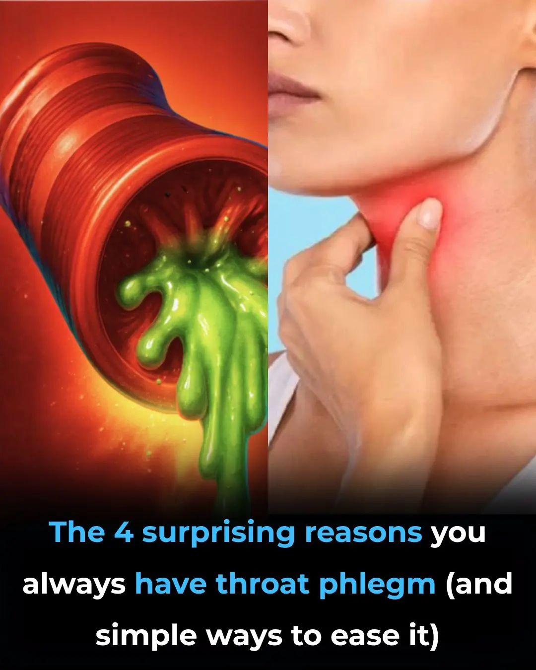 The 4 hidden causes of persistent phlegm in your throat (& how to fix it naturally)
