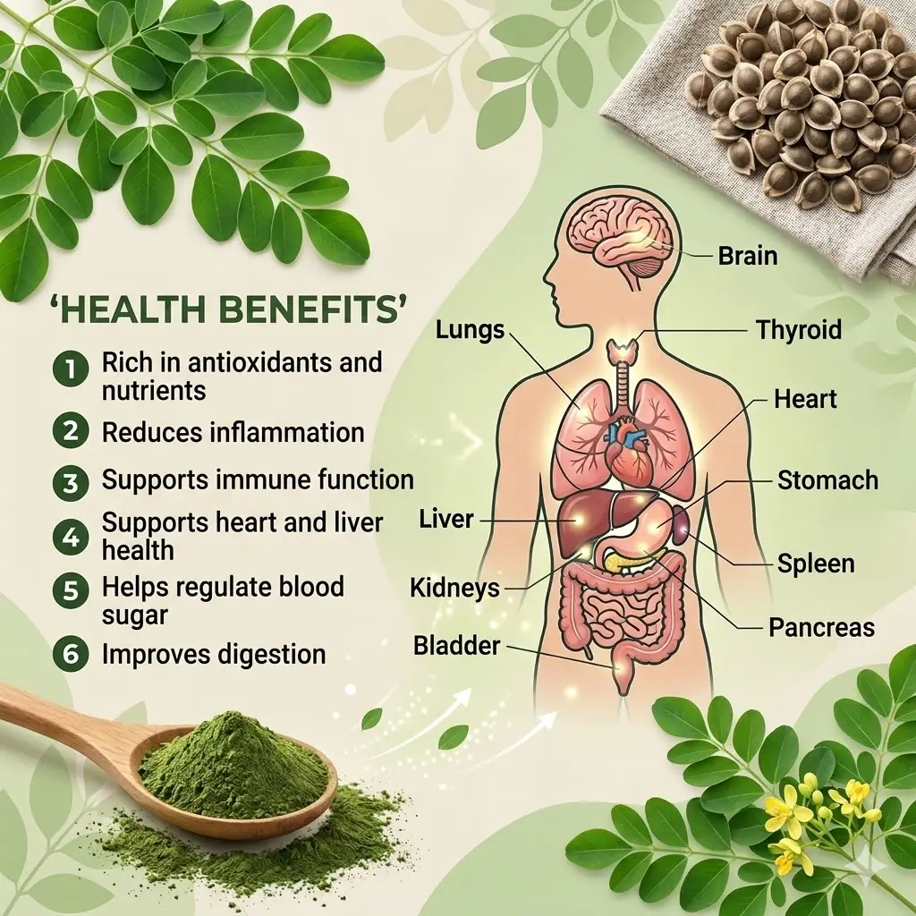 13 Incredible Benefits of Moringa Leaves for Your Health