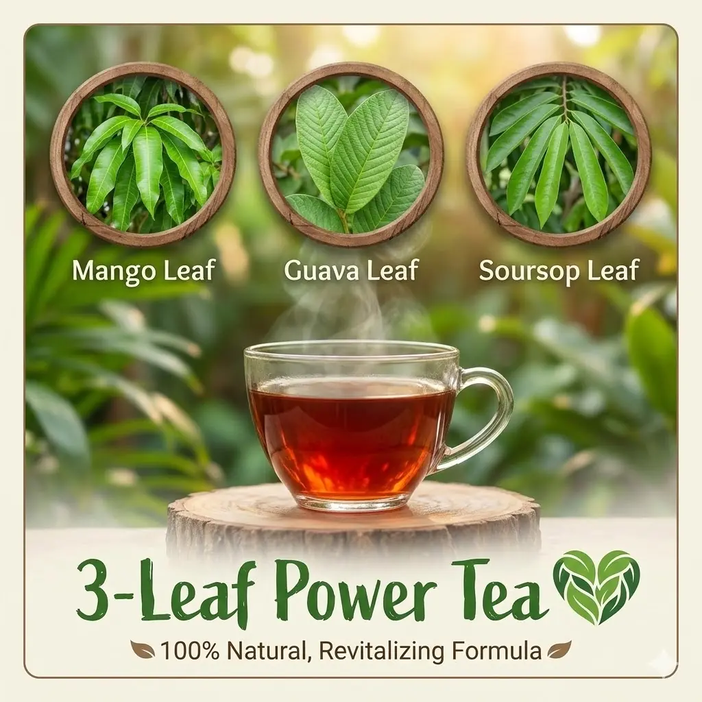 Mango, Guava, and Soursop Leaf Tea: Ancient Healing for Modern Wellness