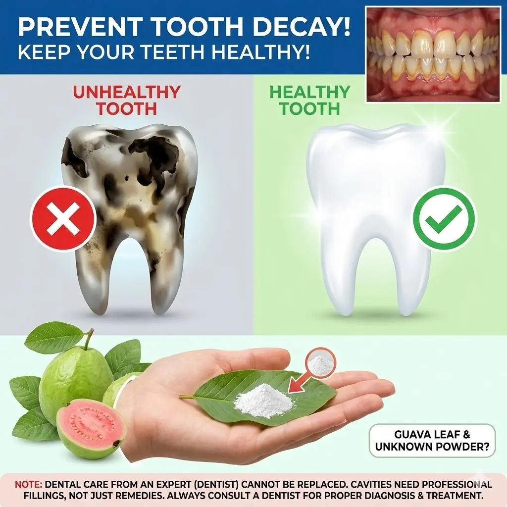Discover Nature’s Secret: 3 Gentle Guava Leaf Remedies to Support Tooth Care Naturally