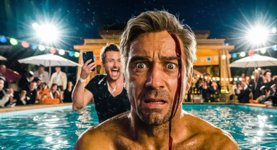 He Accused Him of Stealing a Porsche—Then Dumped Wine on Him at a Pool Party. Five Minutes Later, the Real Owner Spoke.