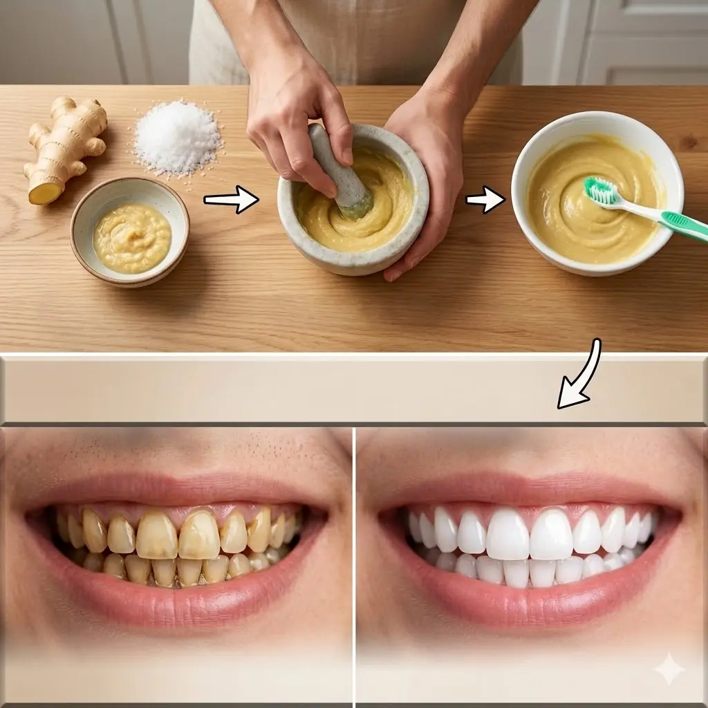 Ginger and Salt for Whiter Teeth: A Gentle Natural Trick or Just Another Trend?