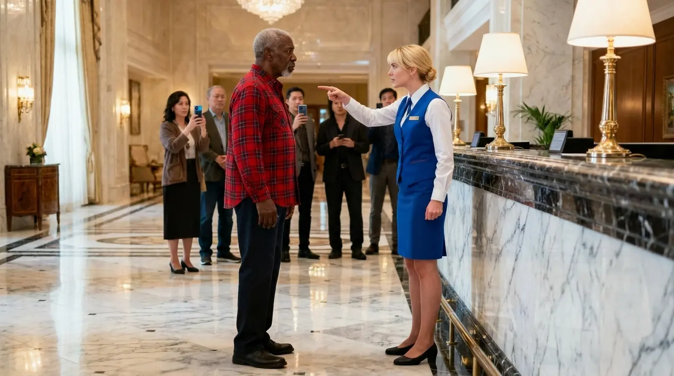 Undercover BOSS Kicked Out of Luxury Hotel, 20 Minutes Later - He Fired the Entire Staff on the Spot